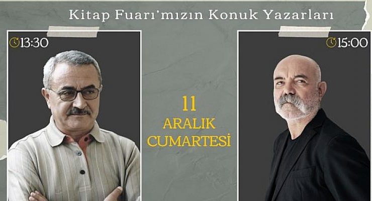 Ercan Kesal ve Şükrü Erbaş 11 Aralık Cumartesi Nevşehir Belediyesi Kitap Fuarı’nda