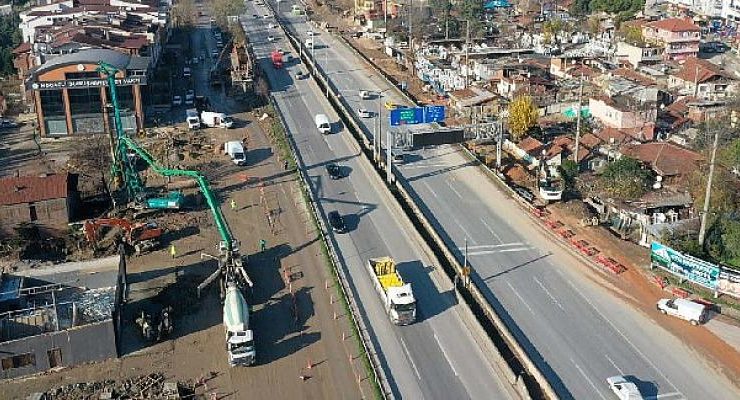 Kuruçeşme tramvay projesi betonarme imalatlarıyla sürüyor