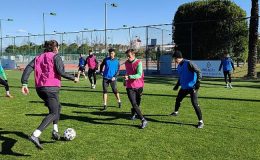 Aliağaspor FK İkinci Yarı Hazırlıklarını Sürdürüyor