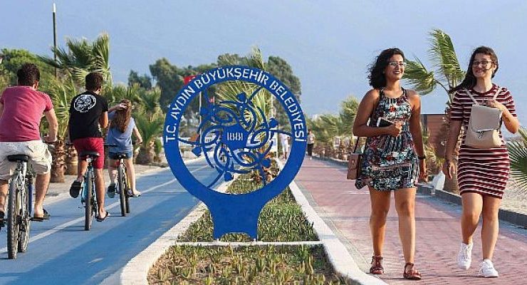 Aydın Büyükşehir Belediyesi’nden Bisiklet ve Yürüyüş Yolu