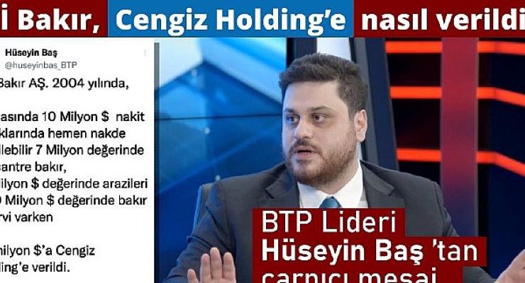 ETİ Bakır Cengiz Holding’e nasıl verildi?