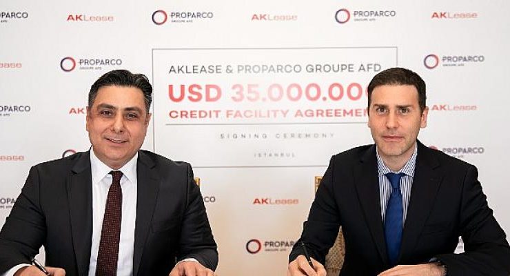 Proparco’dan AKLease’e 35 milyon dolarlık enerji verimliliği ve yenilenebilir enerji kredisi
