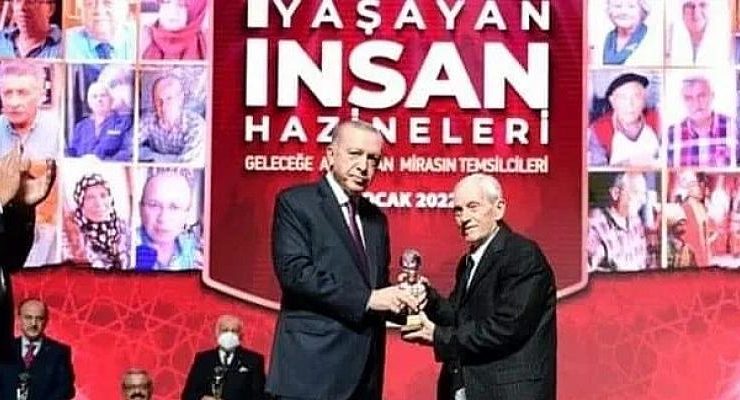 Türkiyenin son Tabak Ustasına Kültür Ödülü