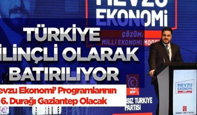 BTP Lideri Hüseyin Baş: Türkiye bilinçli olarak batırılıyor