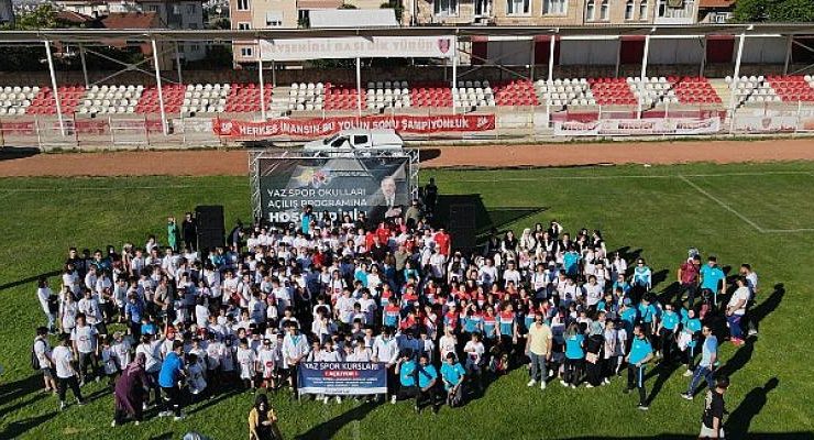 Nevşehir Belediyesi Yaz Spor Okulları Açıldı