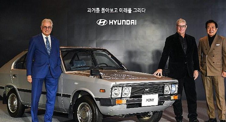Hyundai ve Efsanevi Tasarımcı Giorgetto Giugiaro, Pony Coupe Konsepti İçin İşbirliği Yapıyor.