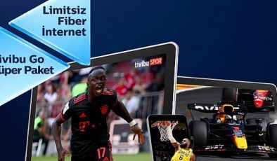Türk Telekom’dan sporseverlere özel  limitsiz fiber internet ve Tivibu Go kampanyası