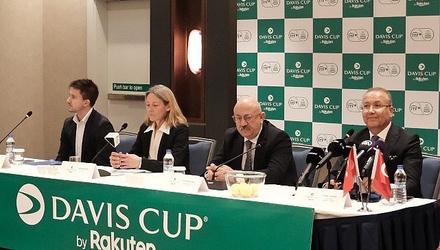 Davis Cup kura çekilişi Hilton Istanbul Maslak'ta yapıldı