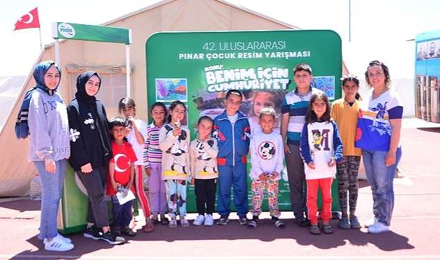 Pınar Çocuk Resim Atölyesi, deprem bölgesindeki çocuklarla bir araya geliyor
