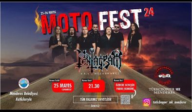 Menderes'te Motofest festivalinde Pentagram sahne alacak